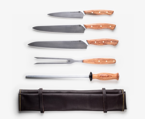 Stainless Steel Knife Set 5pcs